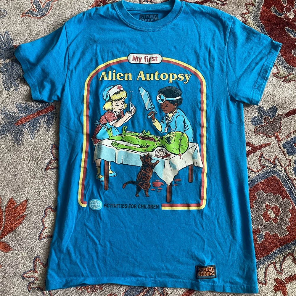 Steven Rhodes Alien Autopsy Tee